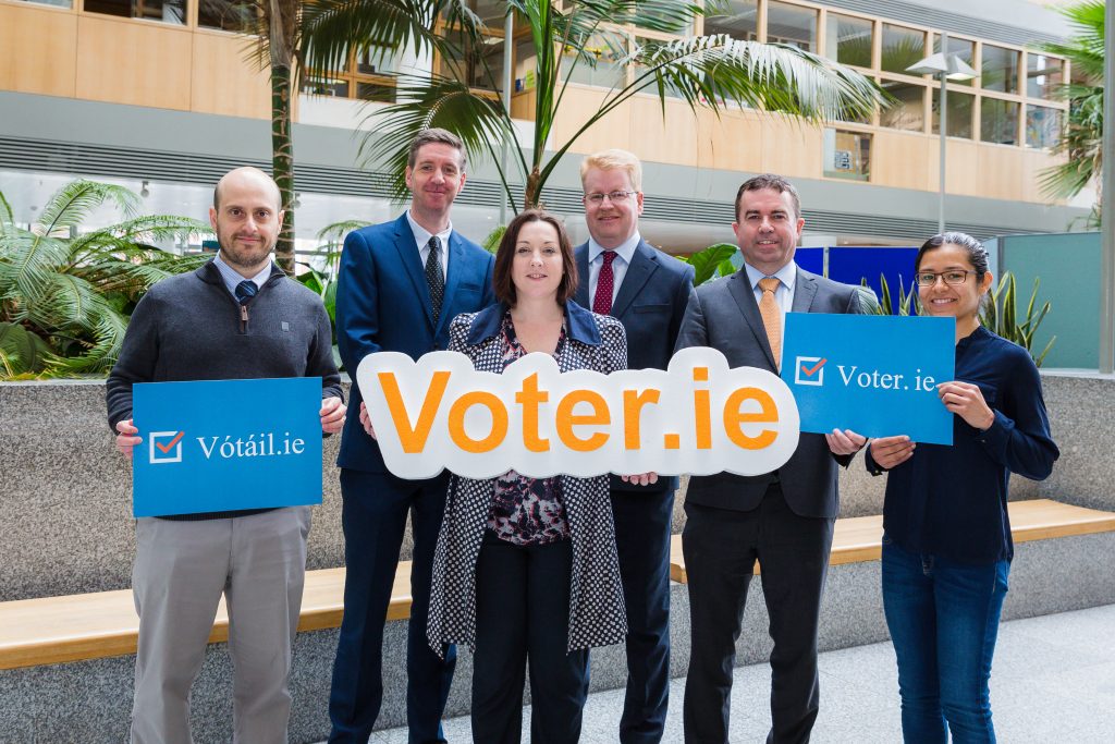 Some of the Voter.ie DCC and TEKenable Team 